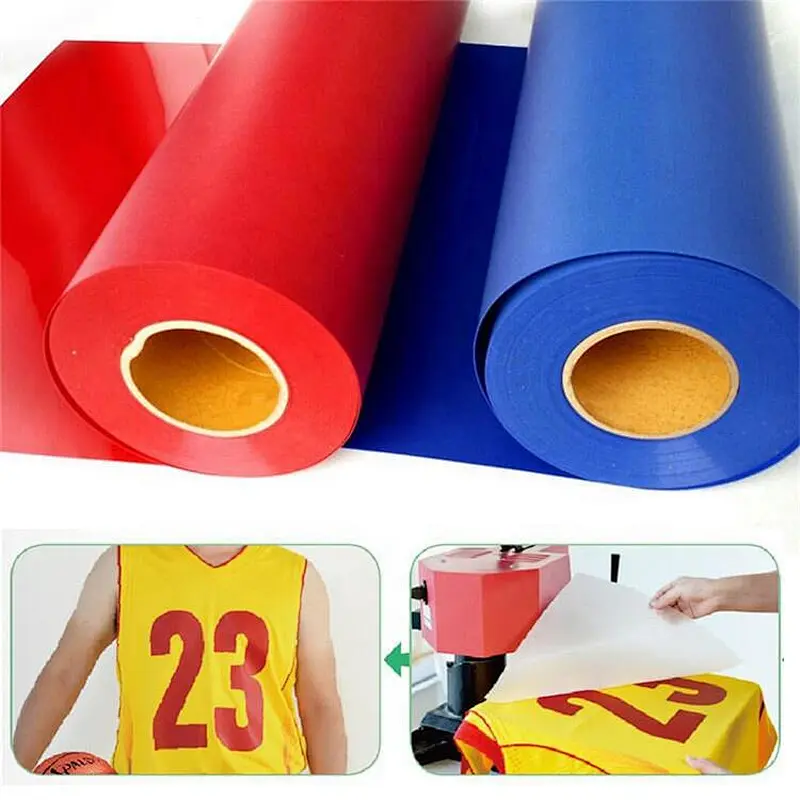 2021 high quality TPU htv transfer vinyl dtf pet film for t shirt logo printing