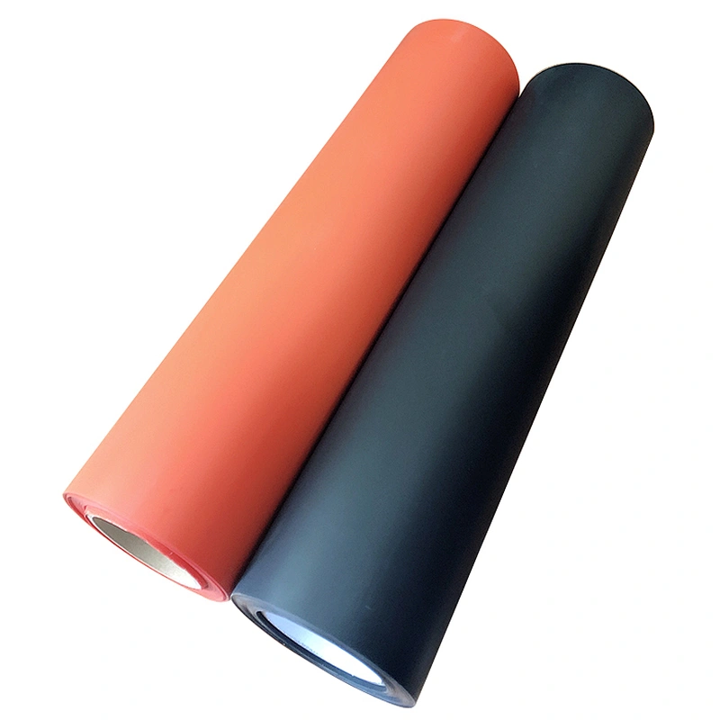 Plastic sol heat transfer PU TPU material custom silica gel lettering film