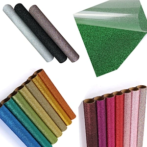 Glitter Heat Transfer Vinyl Wholesale Custom Colorful Roll Glitter Heat Transfer Vinyl Rolls For Clothing