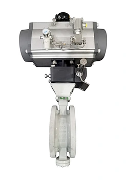 pneumatic control butterfly valve