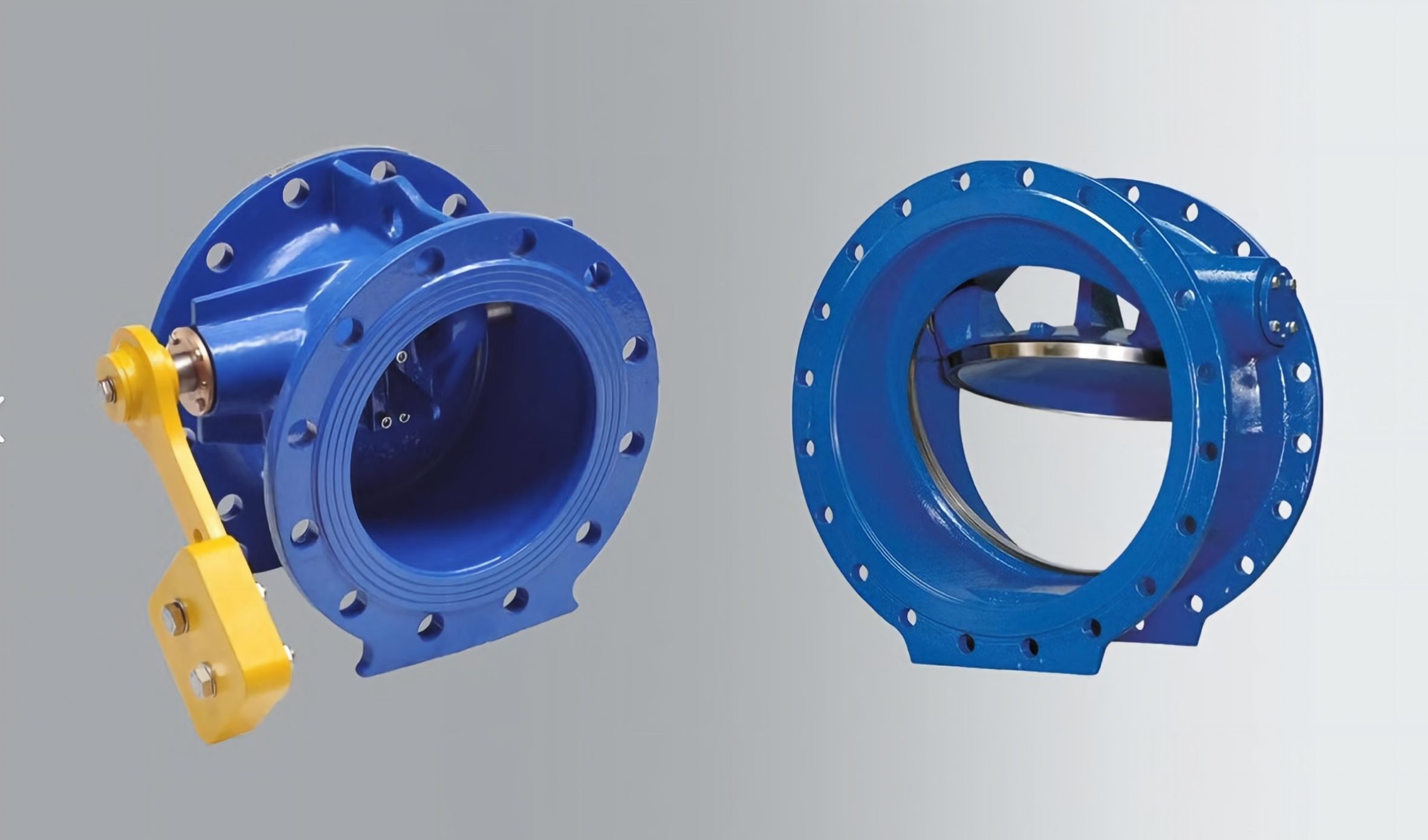 counterweight butterfly valve