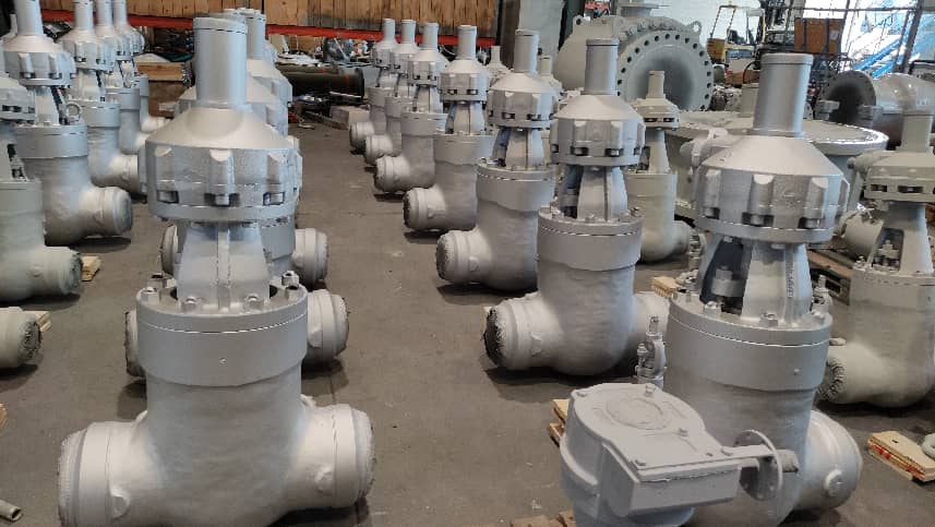 Athena industrial gate valves warehouse