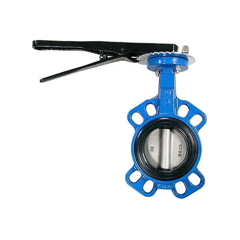 Type A LT U Cast Iron Valve Wafer Type Butterfly Valve