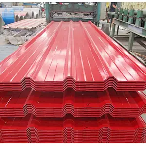 Color Coated Corrugated Metal Steel Sheet