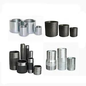 Galvanized Steel Socket and Nipple BS1387, DIN2982, BS EN10241:2000, ASTM A53,Pipe fittings