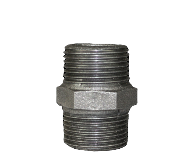 Hot Selling Casting Malleable Iron Fittings,pipe connector Galvanized Hex Nipple
