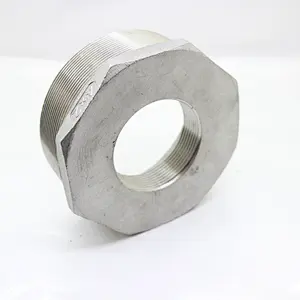 SS304/316 Stainless Steel Pipe Fittings Bushing bspt/npt