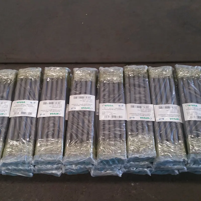 BS DIN EN ASTM Carbon Steel Fittings Pipe lengthen Nipples Hot dipped galvanized and Black