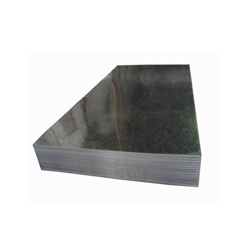 Plated galvanized steel sheet