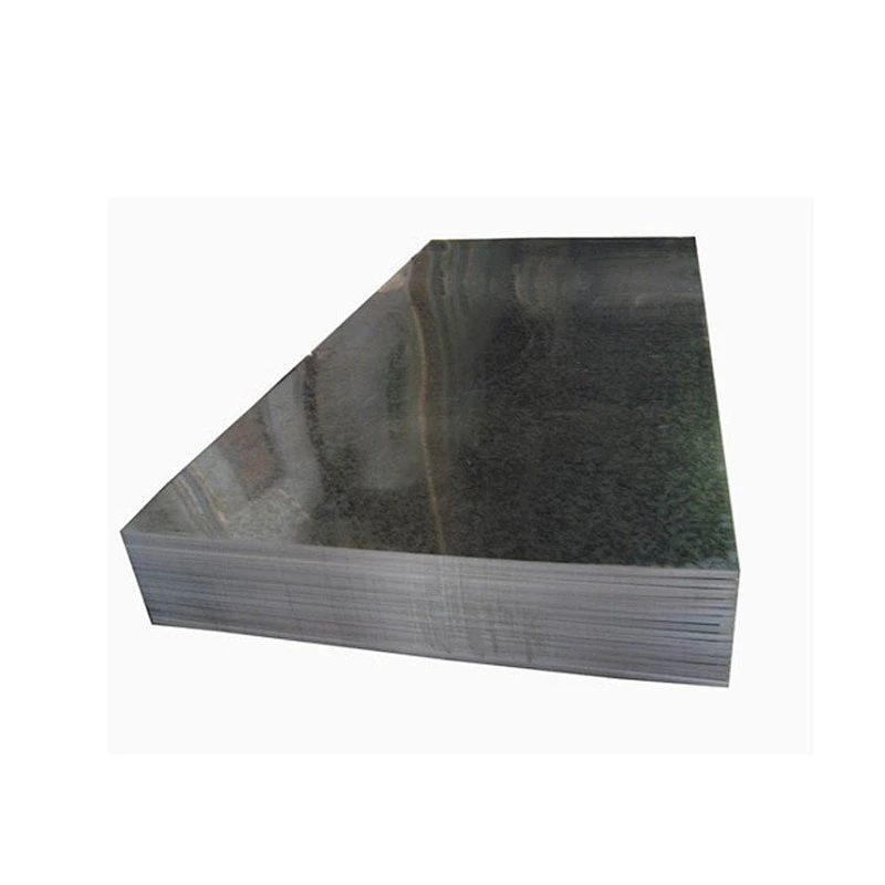 Plated galvanized steel sheet