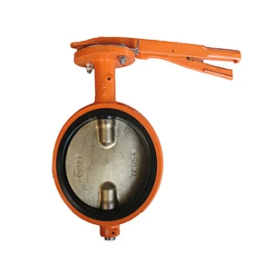 WAFER TYPE BUTTERFLY VALVE-DOUBLE STEM WITHOUT PIN (4)