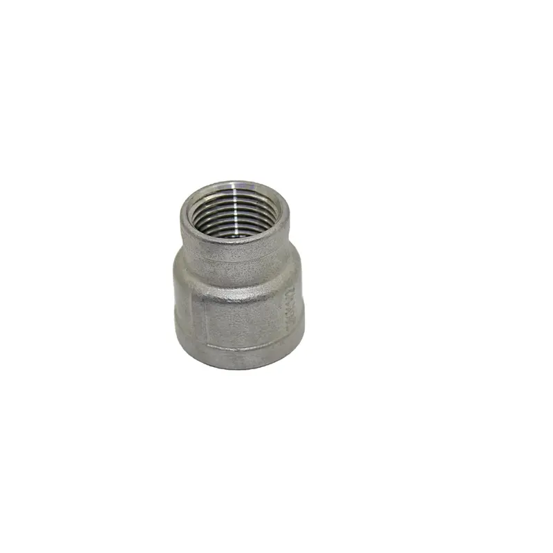 SS304/316 Stainless Steel Threaded Pipe Fittings Reducing Socket