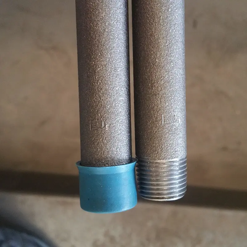 BS DIN EN ASTM Carbon Steel Fittings Pipe lengthen Nipples Hot dipped galvanized and Black