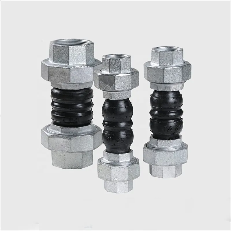 High Quality EPDM Flexible Rubber Expansion Joint with PN16 Union