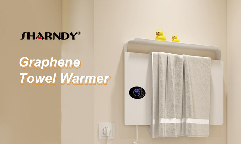 SHARNDY graphene towel warmer was selected into the recommended catalogue of high-quality products in Ningbo in 2022