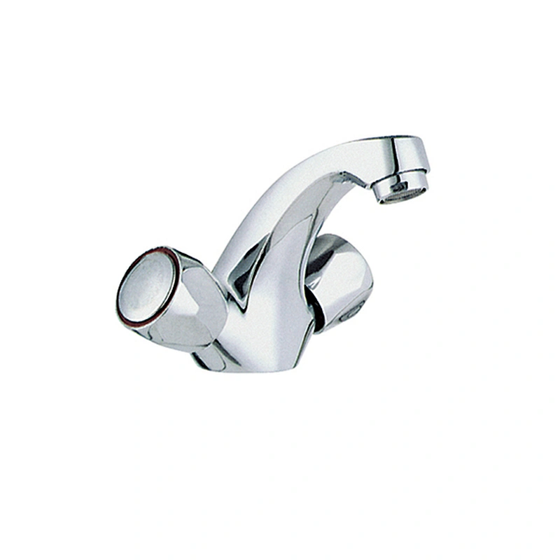 brass Dual Handle Double handle basin Mixer Brass or zinc faucets bathroom faucets