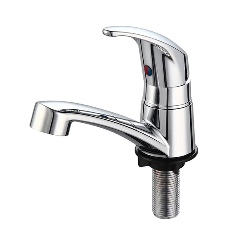 Plastic taps chrome single handle cold water plastic basin taps