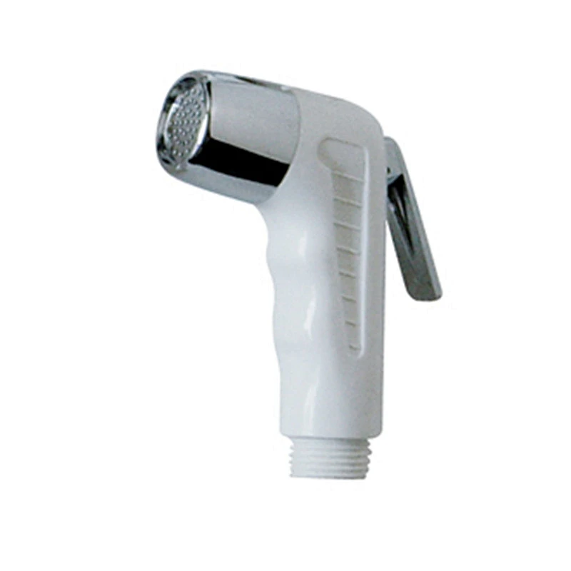 white handle chrome head Toilet bidet Spray Shower shattaf