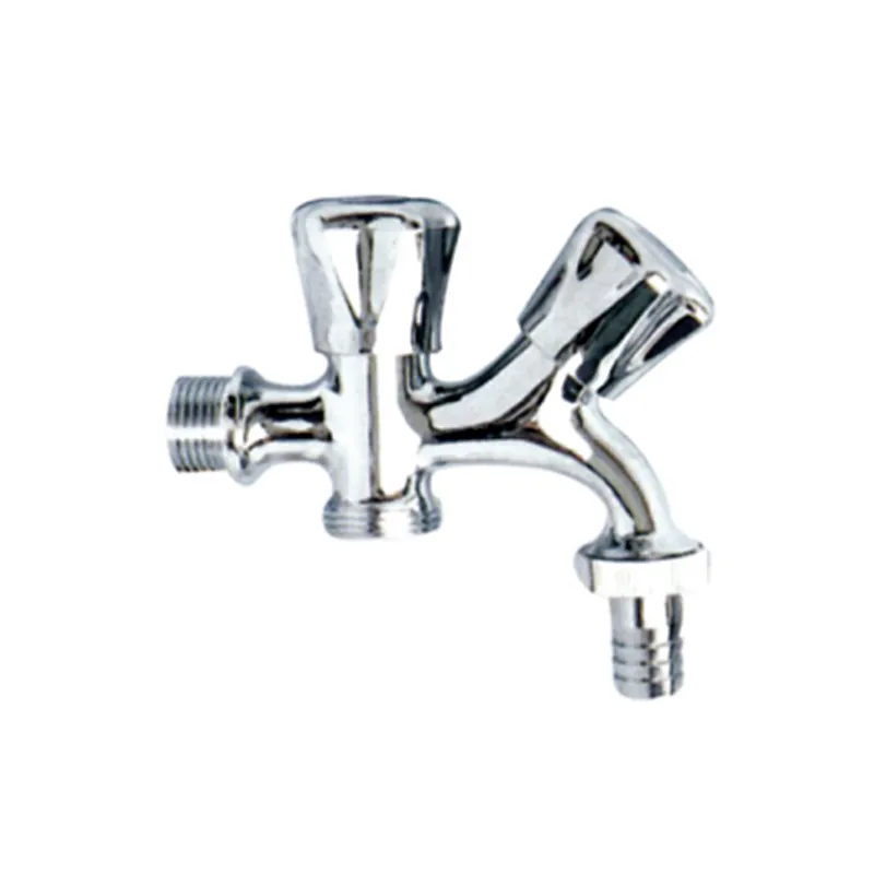 Double handle two ways washing machine taps