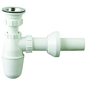 Plastic Basin Drainer Wash Basin Waste Sewer SIPHON Bottle Trap