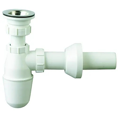 Plastic Basin Drainer Wash Basin Waste Sewer SIPHON Bottle Trap