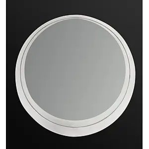 Round 5mm Sliver mirror Black or white frame Mirror make up mirror