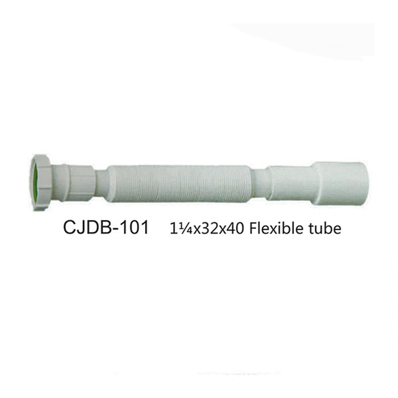 Bathroom Kitchen PVC 1-1/4 and 1-1/2 Flexibles Plastic Pipes Plastic Tube Plastic Hose
