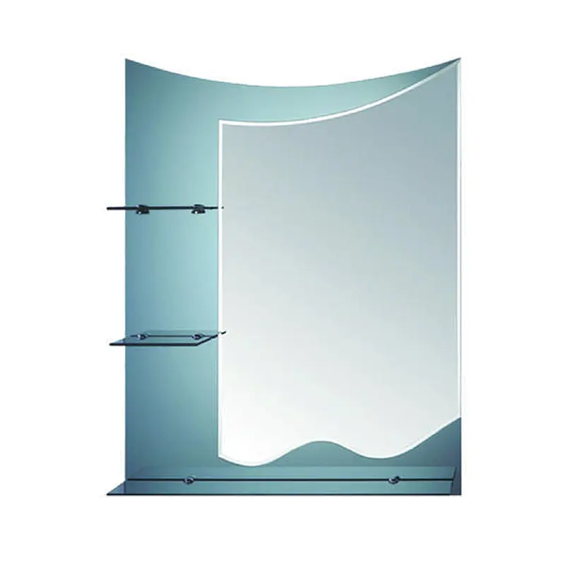 Irregular Square Bathroom beaut Cabinet Salon Wall Modern Miiror