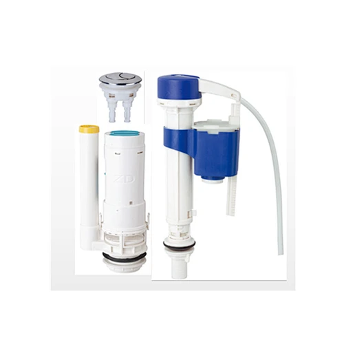 Sanitary plastic toilet water tank toilet water cistern flush tank fittings Flush valve