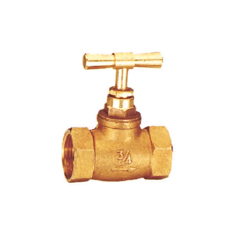 brass globe stop valve