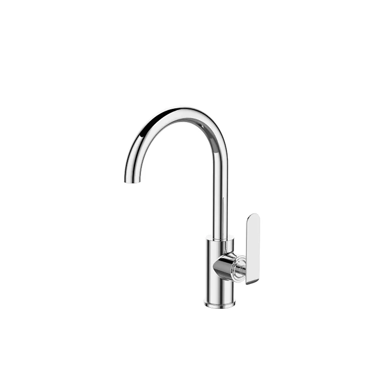 Flexible Single Handle Hole Bathroom Brass Kitchen Sink Faucet