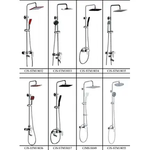 apartment bathroom complete color boxes packing shower set