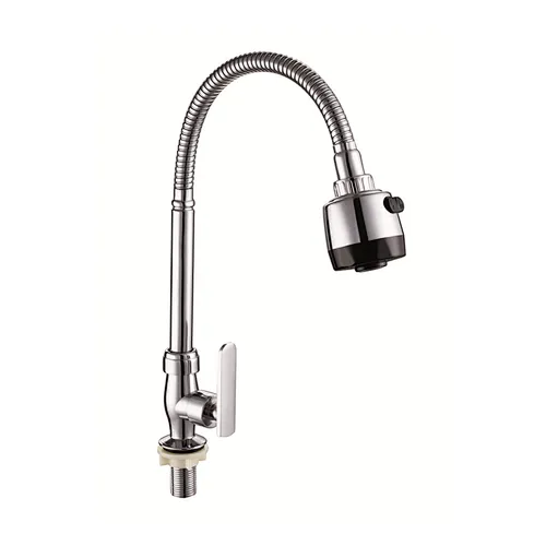 Kitchen faucets multi-directional pipe dual function single handle cold water taps