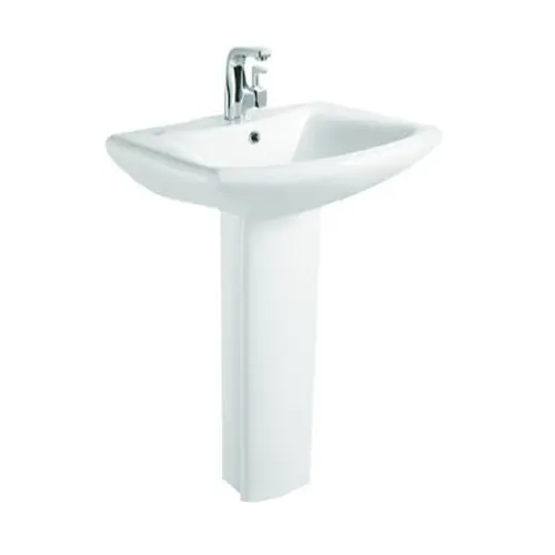 bathroom 600*495*880 pedestal wash hand bidet basin with pedestal