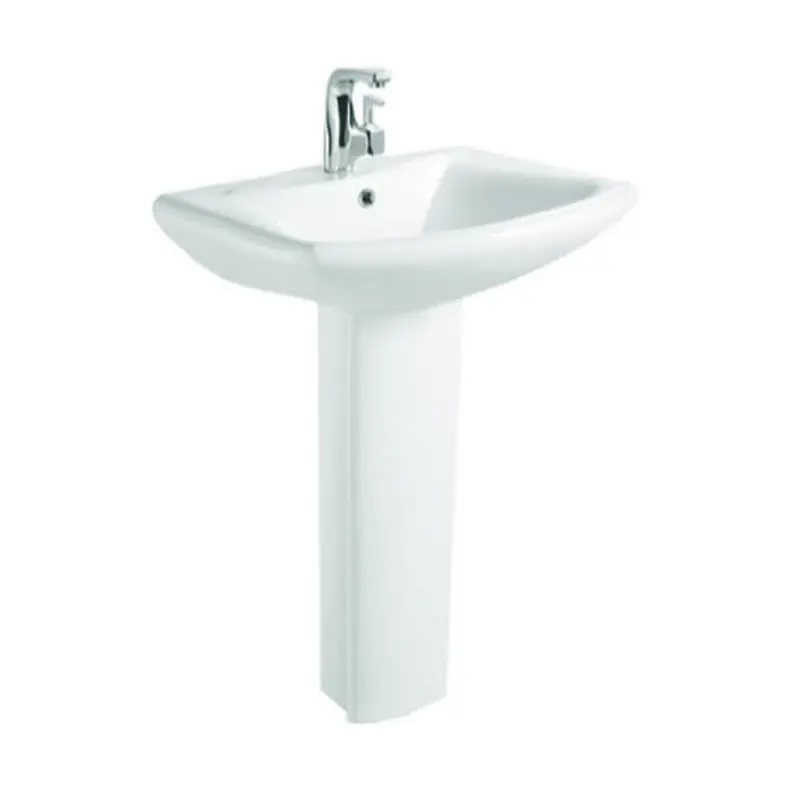 bathroom 600*495*880 pedestal wash hand bidet basin with pedestal
