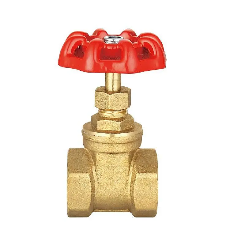 IRON HANDLE BRASS FORGED GATE VALVE