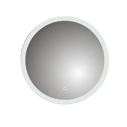 Round Bathroom 5mm Sliver mirror LED light Mirror