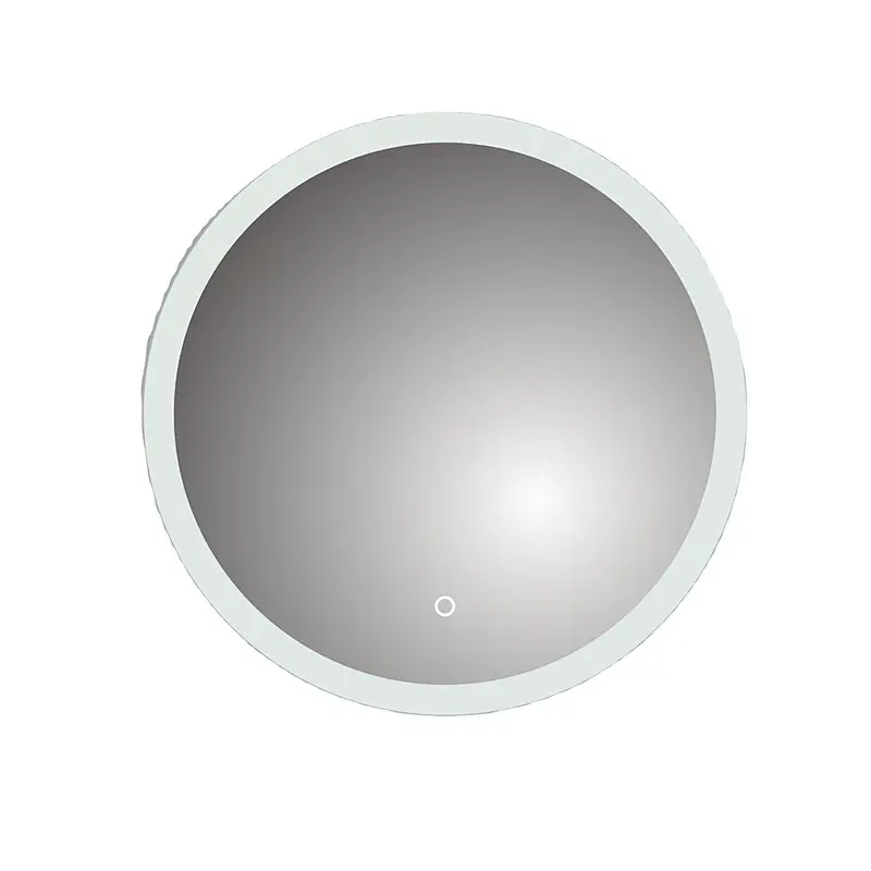 Round Bathroom 5mm Sliver mirror LED light Mirror