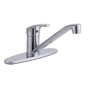 Deck mounted sink modern brass body Kitchen faucet