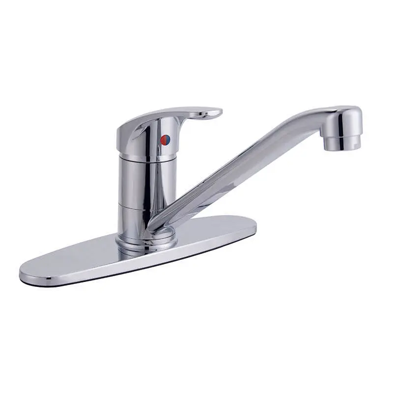 Deck mounted sink modern brass body Kitchen faucet