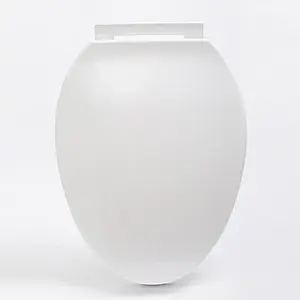 Bathroom WC 46.5*37cm PP Toilet Cover Seat