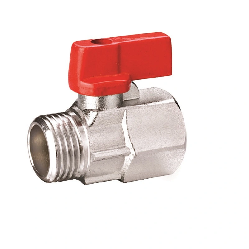 High Quality BRASS OR ZINC Mini Ball Valve for Water Oil Gas