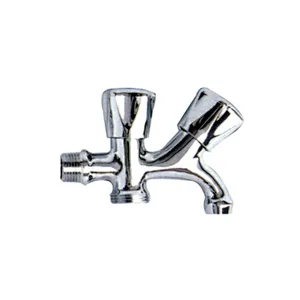 Double handle two ways washing machine taps