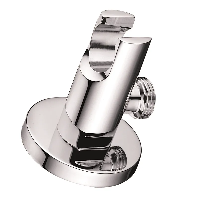 Bathroom Round bath shower faucet accesorry wall mount bracket holder