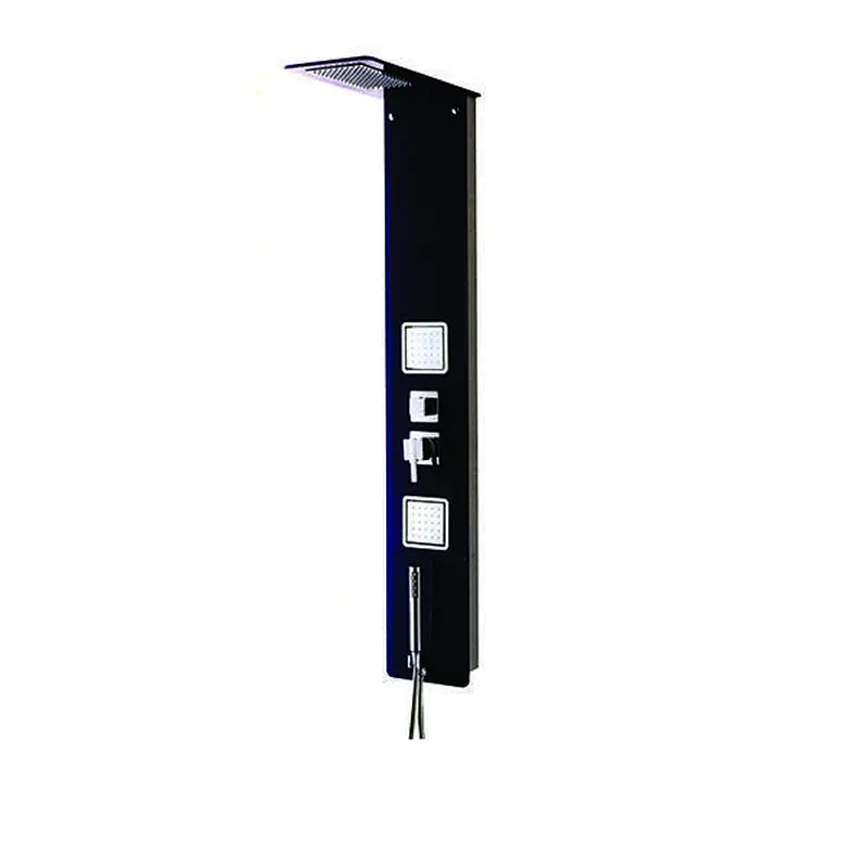 Kronnex Black shower panel system ceiling shower panels shower panel kit