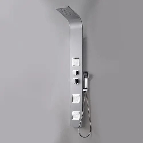 Rain Shower Head Bathroom Stainless Steel Wall Mounted waterfall Shower Panels