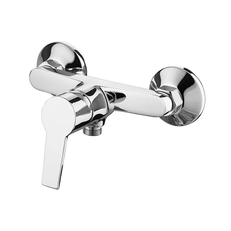 single handle wall mounted brozed shower mixer faucet