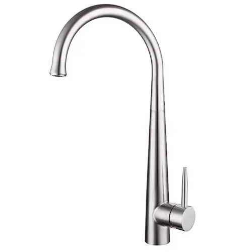 Sink Kitchen Faucet Single Hole Deck Mounted Stainless Steel
