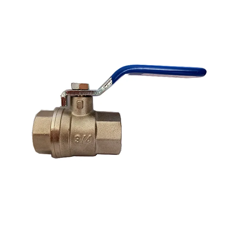 IRON HANDLE NPT or BSP THREAD WOG300 AND PN16 BRASS BALL VALVE