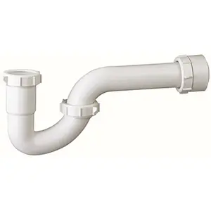 KITCHEN BASIN Plastic tray waste drainage sanitary sewer P bended sewer tube